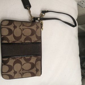 Authentic Coach Wristlet